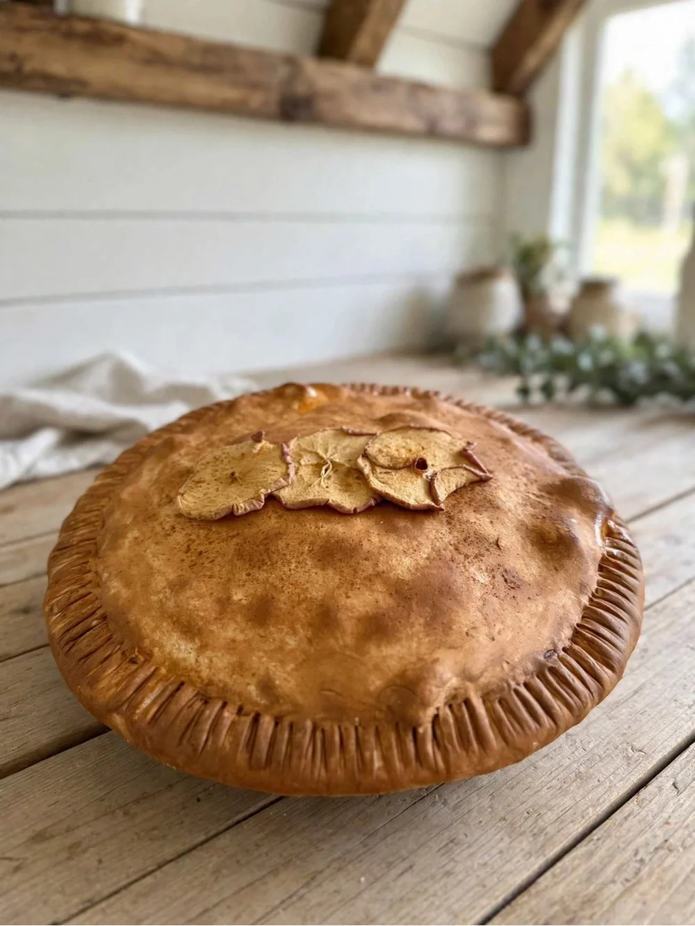 Fake Baked Faux Apple pie